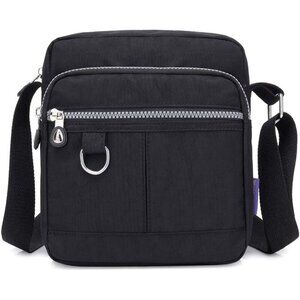 Nylon Crossbody Bag Waterproof Shoulder Purse Organizer Travel Women